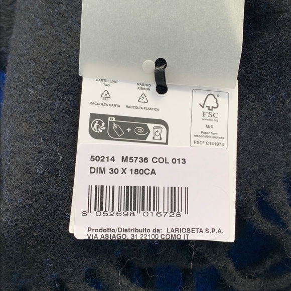 💙💙💙 Moschino wool blend teddy bear scarf - Picture 4 of 5